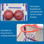 Kinder Indoor und Outdoor Großes mobiles Basketballkorb-Spielzeug, Innen und Außen