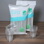 50 Stück/Packung 180 ml Einwegbecher Transparent PP Verdickter Flugzeugwasserbecher