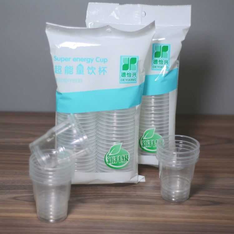 50 Stück/Packung 180 ml Einwegbecher Transparent PP Verdickter Flugzeugwasserbecher