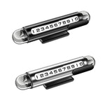 Hidden Roller Temporary Number Parking Sign Metal Safety Hammer