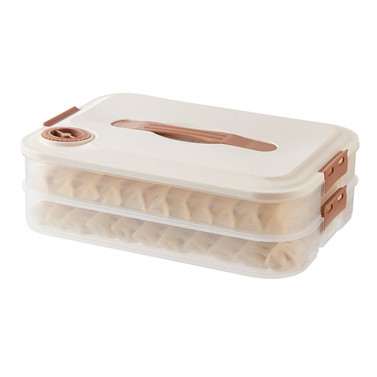 Knödel-Aufbewahrungsbox, lebensmittelecht, für Knödel, gefroren, Frischhaltebox, 2 Etagen mit Deckel, 3 Etagen mit Deckel, 4 Etagen mit Deckel
