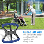 Standing Aid And Handicap Bar With No-Slip Grip Handle For Elderly Disabled