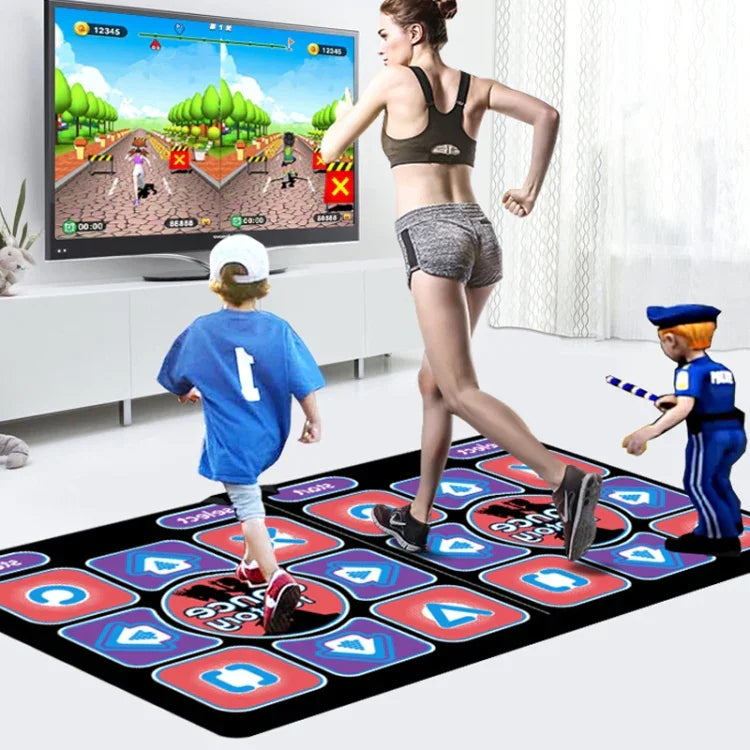 Elektronische Doppeltanzspielmatte mit HD- und MI-Ausgang für Kinder, 039
