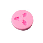 Kleine Biene Silikonform Fondant Schokoladenkuchenform, Mk-3171 Rosa, Mk-3171 Hellgrau, Mk-3172 Rosa, Mk-3172 Hellgrau