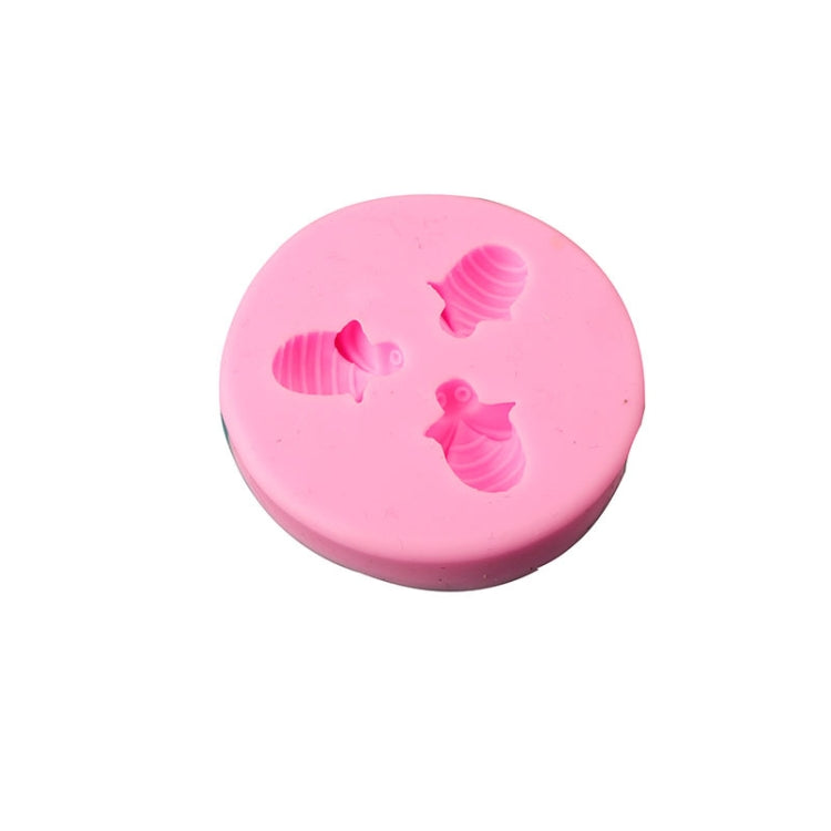 Kleine Biene Silikonform Fondant Schokoladenkuchenform, Mk-3171 Rosa, Mk-3171 Hellgrau, Mk-3172 Rosa, Mk-3172 Hellgrau