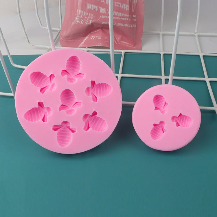 Kleine Biene Silikonform Fondant Schokoladenkuchenform, Mk-3171 Rosa, Mk-3171 Hellgrau, Mk-3172 Rosa, Mk-3172 Hellgrau