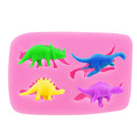 Dinosaurier Silikonform Fondant Schokoladenkuchen Dekorationsform