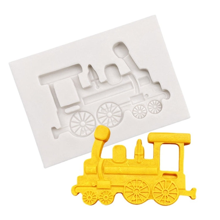 Klassischer Oldtimer Zug Silikon Fondant Kuchenform Backwerkzeuge Dekoration