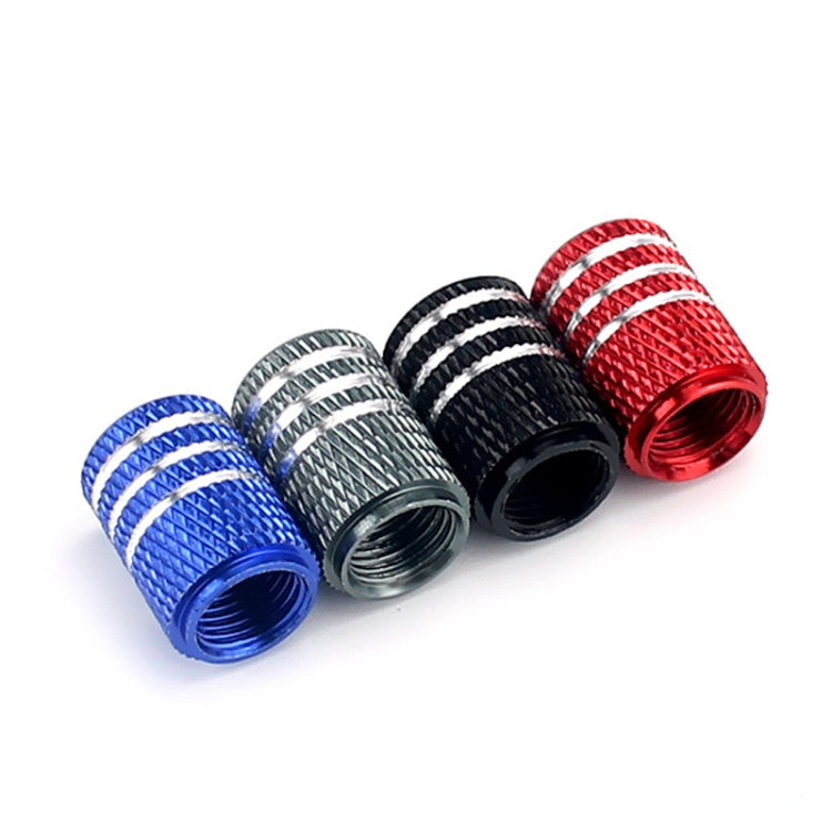 Laser Power Gesture Motivational Fist Car Tire Valve Cap, Blue, Red, Black, Gray