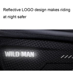 WILD MAN MS66 1,2L EVA Hartschalen Fahrrad Vorderradträger Tasche Touchscreen Handytasche, MS66