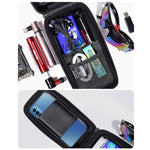 WILD MAN MS66 1,2L EVA Hartschalen Fahrrad Vorderradträger Tasche Touchscreen Handytasche, MS66