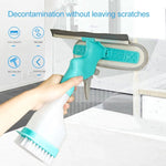 4-in-1 Doppelseitiger Glaswischer Fensterabzieher Tragbarer Sprühspiegel Autoglasreiniger, YJ520