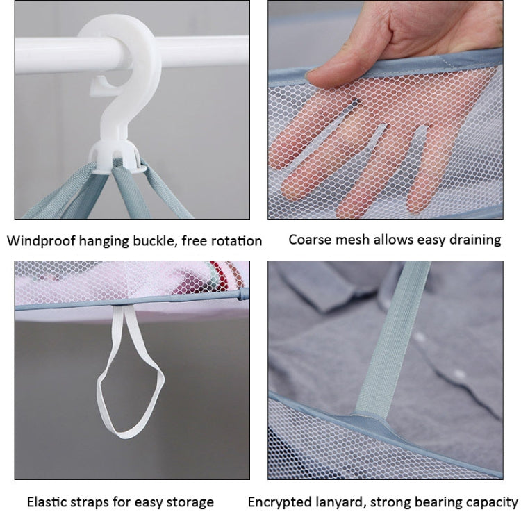 Faltbares Wäschetrockennetz, Hängender Pullovertrockner, 51cm 1 Lage, 51cm 2 Lagen, 61cm 1 Lage, 61cm 2 Lagen, 61 x 76cm 1 Lage, 61 x 76cm 2 Lagen, 61 x 76cm 3 Lagen
