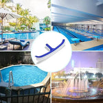 18 Zoll Kunststoff Poolbürste Poolwandbürste Reinigungszubehör