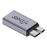 Micro B Stecker Adapter USB-Verbindung HDD-Gehäuse Schnittstellenwandler, USB Buchse Übertragung, Type-C Buchse Übertragung, USB Stecker Übertragung, Type-C Stecker Übertragung