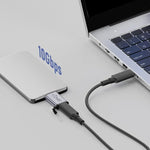 Micro B Stecker Adapter USB-Verbindung HDD-Gehäuse Schnittstellenwandler, USB Buchse Übertragung, Type-C Buchse Übertragung, USB Stecker Übertragung, Type-C Stecker Übertragung