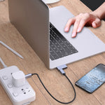 Type-C Dockingstation Computer Lade-Datenanschluss Netzteiladapter, 2 x Type-C Buchse zu 2 x Type-C Stecker, 2 x Type-C Buchse zu Type-C Stecker