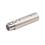 Gehäuse aus Zinklegierung Großer 3-poliger XLR Buchse zu 5-poligem XLR Stecker DMX Signal Lampen XLR Adapter