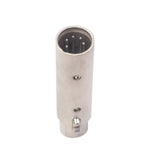 Gehäuse aus Zinklegierung Großer 3-poliger XLR Buchse zu 5-poligem XLR Stecker DMX Signal Lampen XLR Adapter