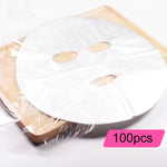 10er-Packung transparente Einweg-Gesichtsmasken aus Kunststoff für Schönheitssalons