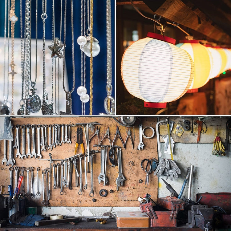 75 Stück / Karton Schraubhaken Set Deckenhaken Wandhaken Tassenhaken Lampenhaken zur Aufbewahrung zu Hause