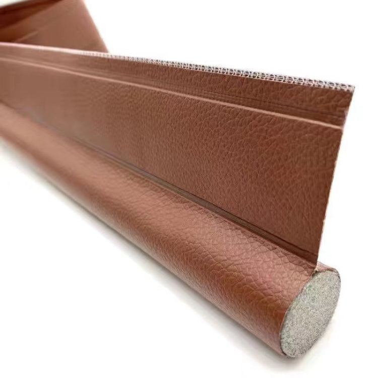 Türbodendichtung Türnaht Schalldicht Winddicht Aufkleber Türfuß Unten Spalt Selbstklebendes Dichtungsband, Einseitig Braun, Einseitig Schwarz, Einseitig Grau