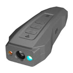 Handliches Ultraschall-Hundebellabwehrgerät mit LED-Blinklicht und Frequenzumwandlung, Schwarz+Orange, Dunkelgrau, Grau+Orange