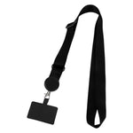 Handy Anti-Verlust Halsband Lanyard abnehmbare Hängerkette, Schwarz, Lila, Beige