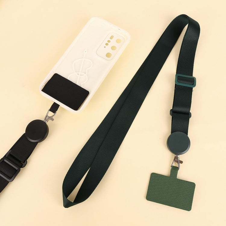 Handy Anti-Verlust Halsband Lanyard abnehmbare Hängerkette, Schwarz, Lila, Beige