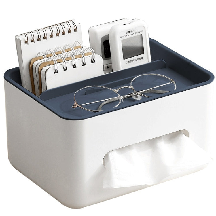 Multifunktionale Tissue-Box Serviettenbehälter Organizer-Box für Fernbedienung