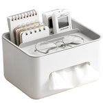 Multifunktionale Tissue-Box Serviettenbehälter Organizer-Box für Fernbedienung