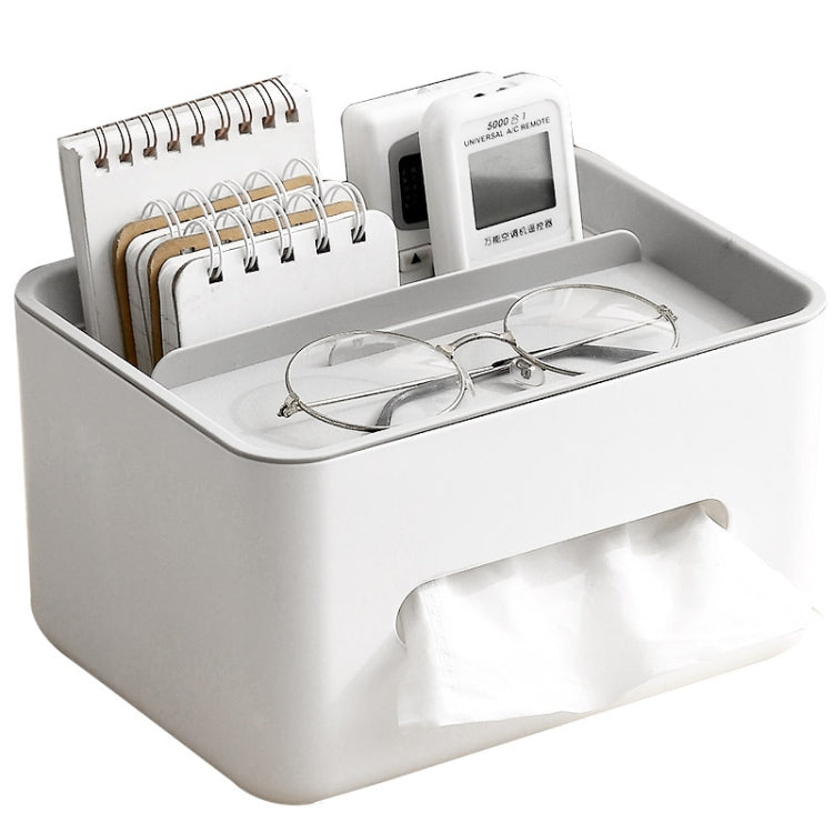 Multifunktionale Tissue-Box Serviettenbehälter Organizer-Box für Fernbedienung