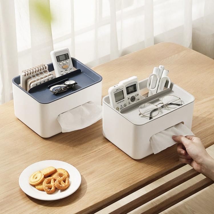 Multifunktionale Tissue-Box Serviettenbehälter Organizer-Box für Fernbedienung
