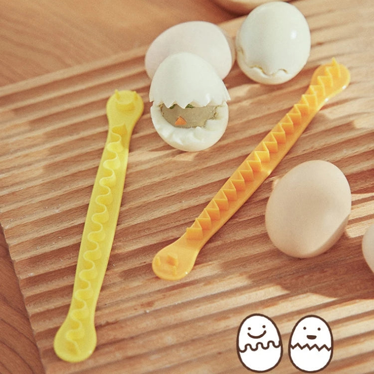 Spitze Eier-Schneider DIY Eierform Küchen-Salatwerkzeuge, 2 Stück /Set