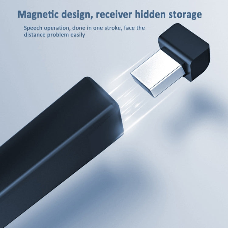 Deli 2.4GHz Page Turner USB-Clicker mit rotem Licht für PPT, 2802 (Schwarz), 2802 (Weiß)