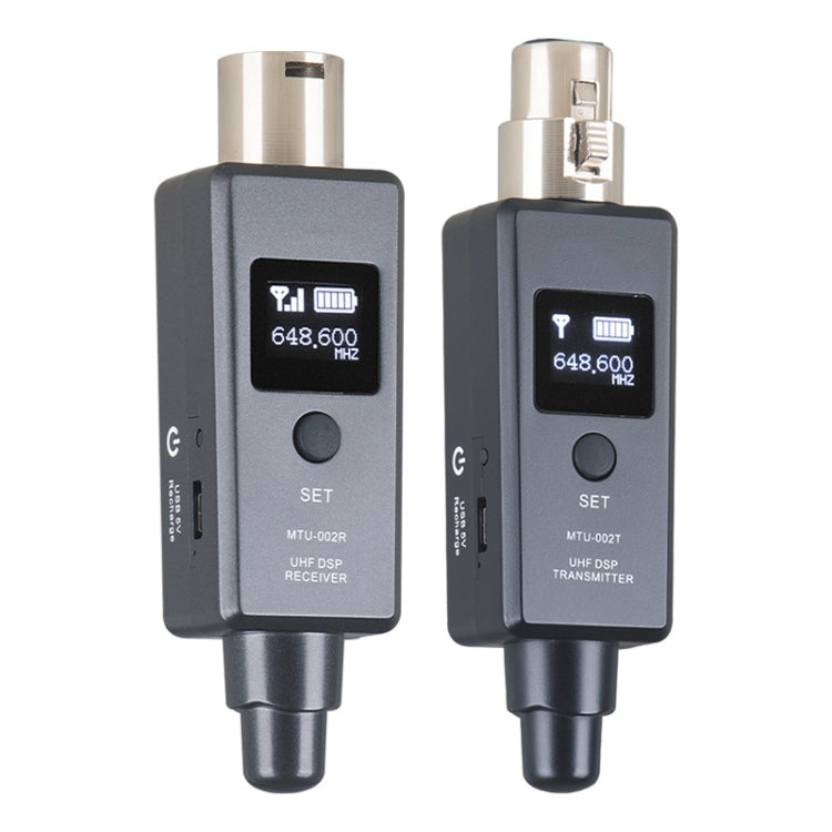 MTU-002 Mikrofon Drahtloses System UHF DSP Sender & Empfänger Mikrofon/Line Zwei Modi