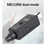 MTU-002 Mikrofon Drahtloses System UHF DSP Sender & Empfänger Mikrofon/Line Zwei Modi