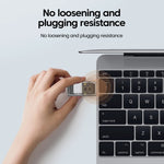 OTG Konverter USB zu SD/TF 2 in 1 Multifunktions-Transparenter Kartenleser, Transparent