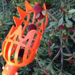 Großer Gartenerntekorb Obstpflücker-Kopf Höhen-Obstpflücker-Artefakt, Groß 26cm