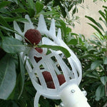 Großer Gartenerntekorb Obstpflücker-Kopf Höhen-Obstpflücker-Artefakt, Groß 26cm