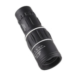 16x52 High Definition Outdoor Monokular-Teleskop zur Vogelbeobachtung, 16x52 Prisma, 16x52 Grüne Folie, 16x52 ohne Tasche, 16x52 mit Clip+Stativ