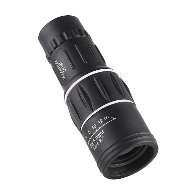 16x52 High Definition Outdoor Monokular-Teleskop zur Vogelbeobachtung, 16x52 Prisma, 16x52 Grüne Folie, 16x52 ohne Tasche, 16x52 mit Clip+Stativ