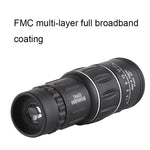 16x52 High Definition Outdoor Monokular-Teleskop zur Vogelbeobachtung, 16x52 Prisma, 16x52 Grüne Folie, 16x52 ohne Tasche, 16x52 mit Clip+Stativ