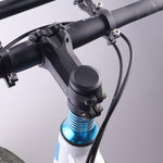 Für AirTag 2. Gen / AirTag 1. Gen Tracker Fahrrad Versteckte Headset-Halterung Diebstahlschutz Fahrrad Locator Halter, Rund, Bierdeckel