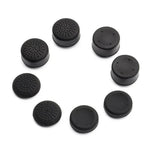 8-teiliges Set Silikon-Joystickkappen/Boosterkappen/Gamepad-Schutzhüllen für PS5/PS4