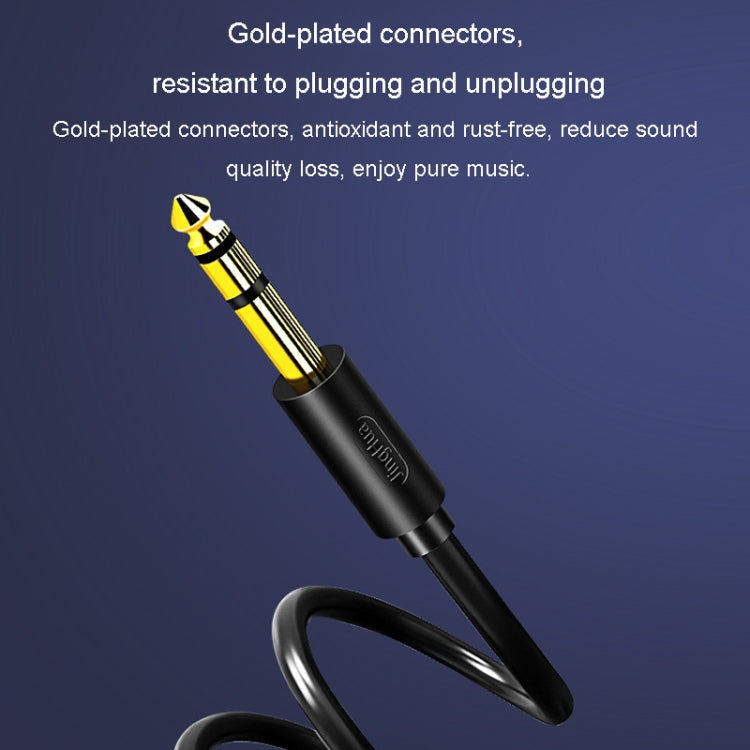 JINGHUA 3,5mm auf 6,5mm Audiokabel Verstärker Gitarre 6,35mm Kabel, 0,5m, 1,5m, 3m, 5m