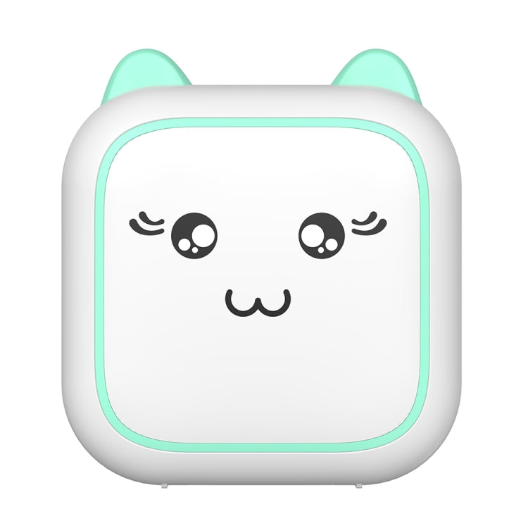 M5 Mini Cartoon Tragbarer Bluetooth Fotodrucker Thermodrucker, Blau, Pink