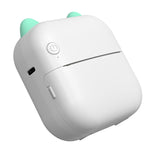 M5 Mini Cartoon Tragbarer Bluetooth Fotodrucker Thermodrucker, Blau, Pink