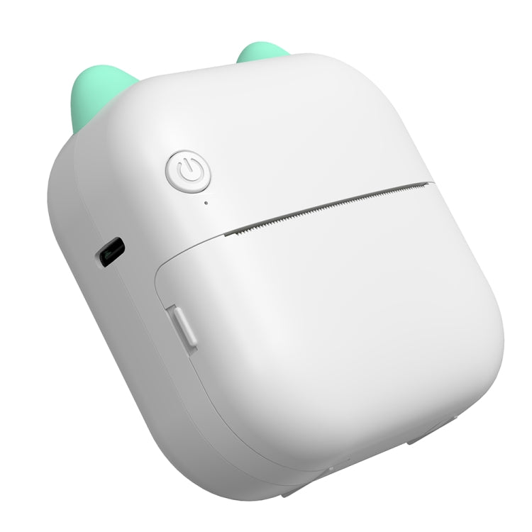 M5 Mini Cartoon Tragbarer Bluetooth Fotodrucker Thermodrucker, Blau, Pink