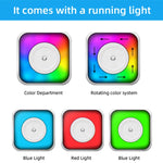 RGB-Licht Tragbarer Mini Bluetooth Drucker Tintenloser Dokumenten- und Etikettendrucker, mit 1 Rolle Papier, mit 5 Rollen Papier, mit 5 Rollen Aufkleber, mit 5 Papier+5 Aufkleber+3 Farbpapier